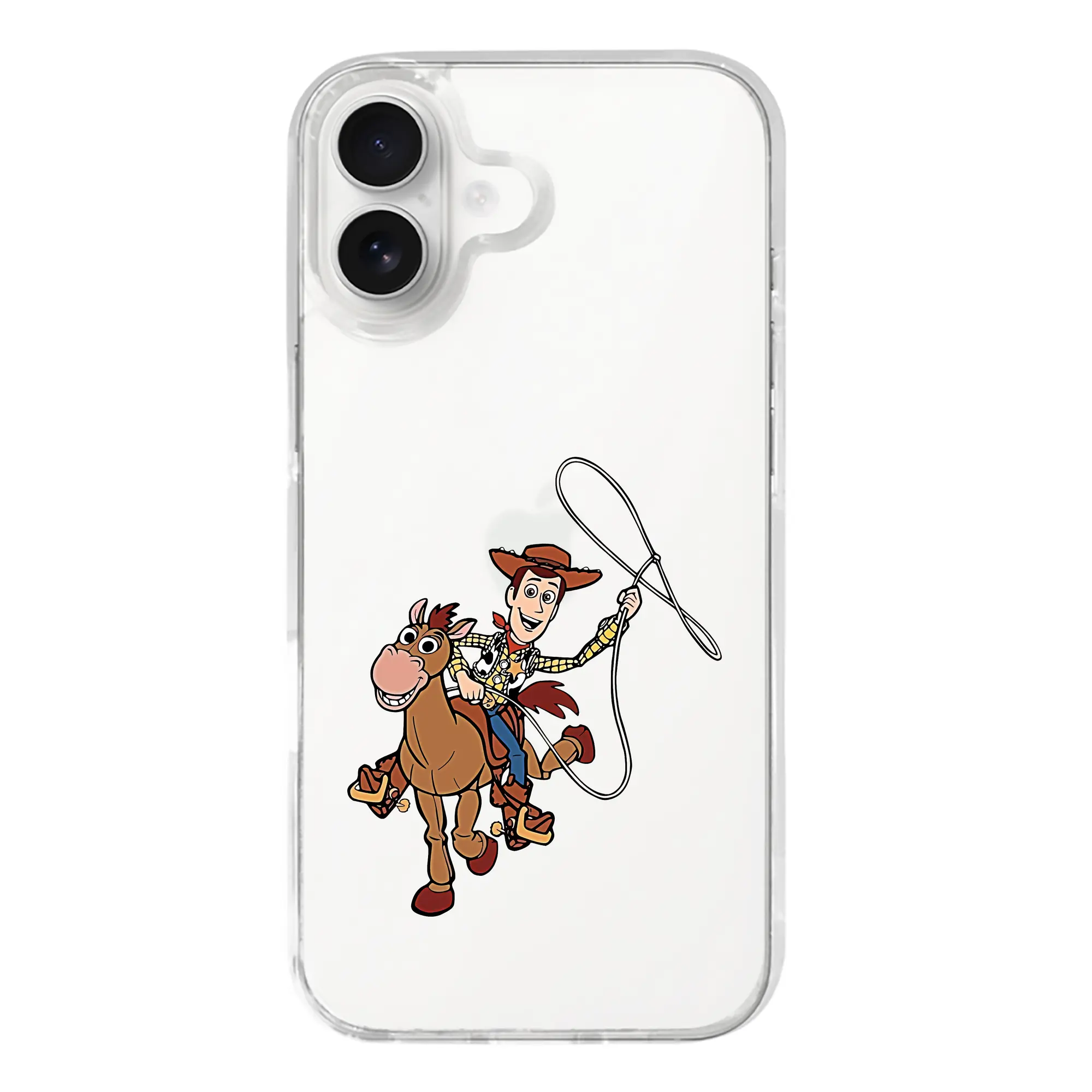 トイ・ストーリー グッズ ウッディ - iPhone 17シリーズ 透明スマホケース – 薄型・耐衝撃・精密フィット保護カバー